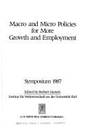 Macro and micro policies for more growth and employment