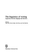The Linguistics of writing