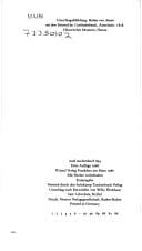 Bettines letzte Liebschaften