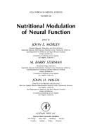 Nutritional modulation of neural function