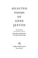 Selected poems of Anne Sexton