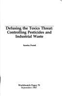 Defusing the toxics threat