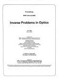 Inverse problems in optics, 31 March-1 April 1987, The Hague, The Netherlands