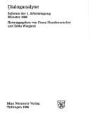 Dialoganalyse