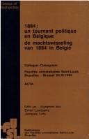 1884, un tournant politique en Belgique