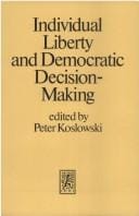 Individual liberty and democratic decision-making