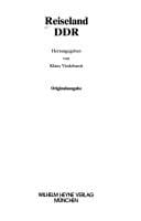 Reiseland DDR
