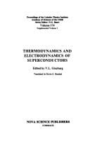 Thermodynamics and electrodynamics of superconductors