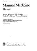 Manual medicine--therapy