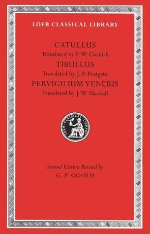 Catullus, Tibullus, Pervigilium Veneris