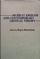 Murray Krieger and contemporary critical theory