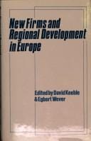 New firms and regional development in Europe