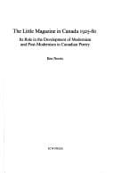 The little magazine in Canada 1925-80