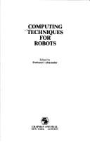 Computing techniques for robots