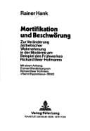 Mortifikation und Beschwörung