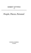 People, places,personal