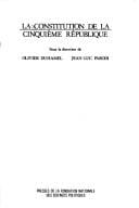 La Constitution de la Cinquième République
