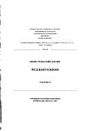 William Ockham