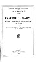 Poesie e carmi