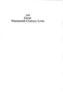 100 great nineteenth-century lives