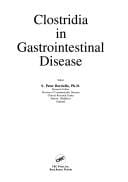 Clostridia in gastrointestinal disease