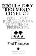Regulatory regimes in conflict