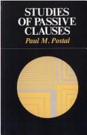 Studies of passive clauses