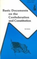 Basic documents on the Confederation and Constitution