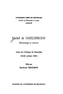 Michel de Ghelderode, dramaturge et conteur