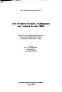 Two decades of Asian development and outlook for the 1980s