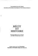 Récit et histoire