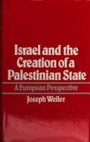 Israel and the creation of a Palestinian state