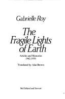 The fragile lights of earth