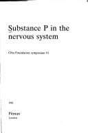Substance P in the nervous system