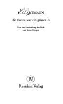 Die Sonne war ein grünes Ei