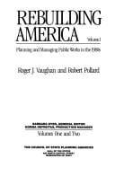 Planning and managing public works in the 1980s