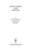 Social choice and welfare