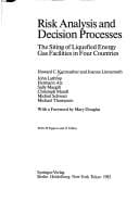 Risk analysis and decision processes