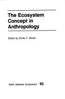 The Ecosystem concept in anthropology