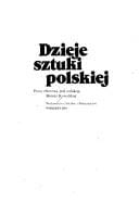 Dzieje sztuki polskiej