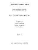 Elisabeth, der Deutsche Orden und ihre Kirche