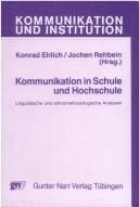 Kommunikation in Schule und Hochschule