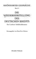 Die Wiederherstellung des deutschen Kredits
