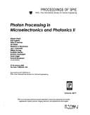 Photon processing in microelectronics and photonics II