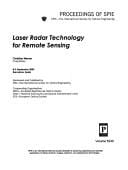 Laser radar technology for remote sensing