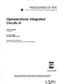Optoelectronic integrated circuits VI