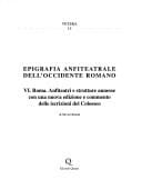 Epigrafia anfiteatrale dell'occidente romano