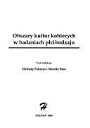 Obszary kultur kobiecych w badaniach płci/rodzaju