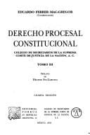 Derecho procesal constitucional