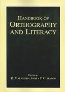Handbook of orthography and literacy